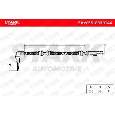 ABS Sensor Stark SKWSS-0350144 SKWSS-0350144 - photo 6