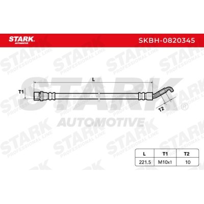 Brake Hose Stark SKBH-0820345 SKBH-0820345 - photo 11