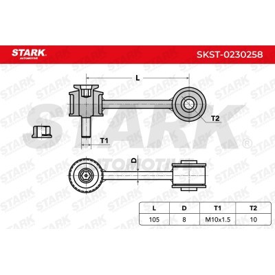 Stabilizer Link Stark SKST-0230258 SKST-0230258 - photo 6