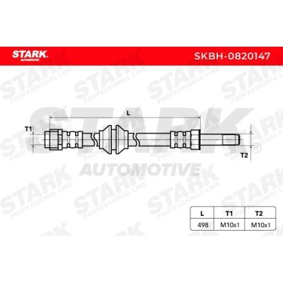 Brake Hose Stark SKBH-0820147 SKBH-0820147 - photo 7