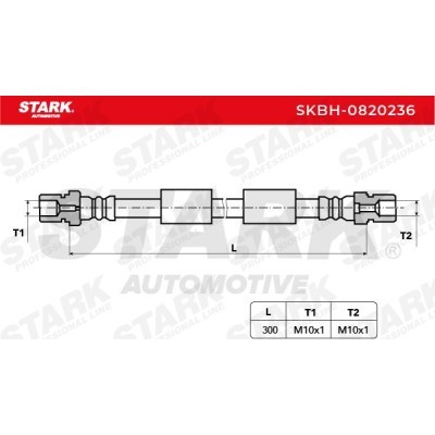 Brake Hose Stark SKBH-0820236 SKBH-0820236 - photo 3