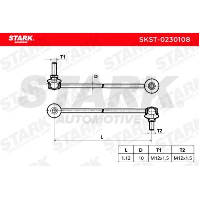 Stabilizer Link Stark SKST-0230108 SKST-0230108 - photo 4