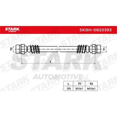 Brake Hose Stark SKBH-0820393 SKBH-0820393 - photo 3