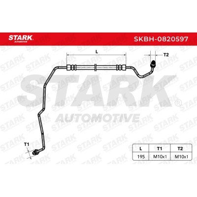 Brake Hose Stark SKBH-0820597 SKBH-0820597 - photo 2