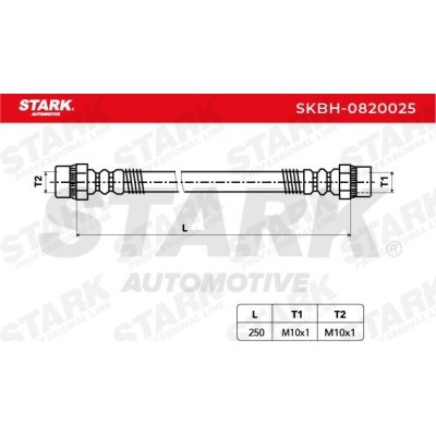 Brake Hose Stark SKBH-0820025 SKBH-0820025 - photo 4