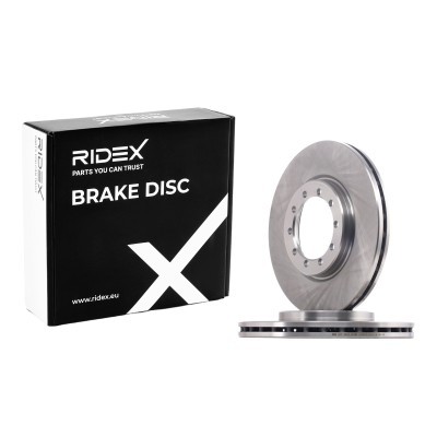 Brake Disc RIDEX 82B1615 82B1615 - photo 2