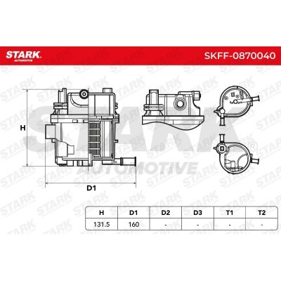 Fuel Filter Stark SKFF-0870040 SKFF-0870040 - photo 4