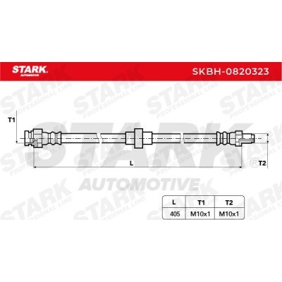 Brake Hose Stark SKBH-0820323 SKBH-0820323 - photo 6