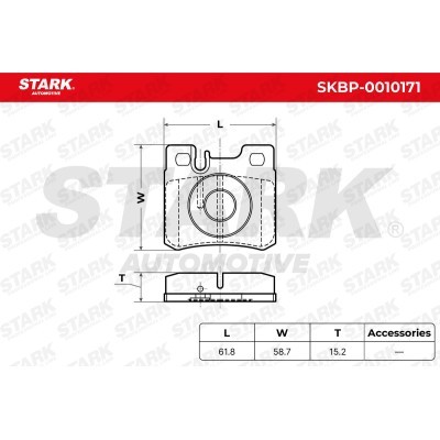 Brake Pads Set Stark SKBP-0010171 SKBP-0010171 - photo 7