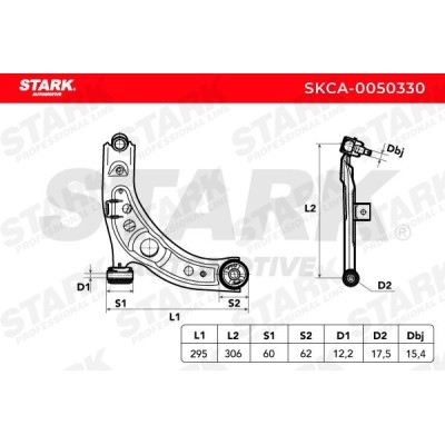 Control Arm Stark SKCA-0050330 SKCA-0050330 - photo 4