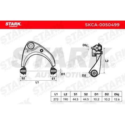 Control Arm Stark SKCA-0050499 SKCA-0050499 - photo 4