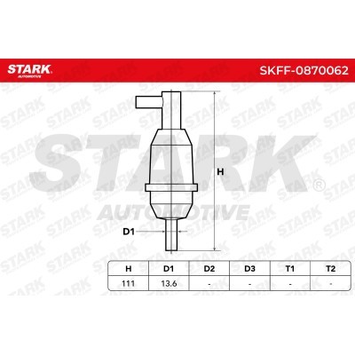 Fuel Filter Stark SKFF-0870062 SKFF-0870062 - photo 2
