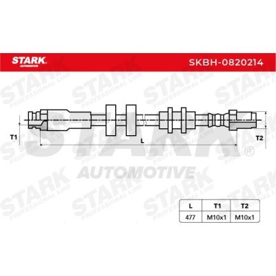 Brake Hose Stark SKBH-0820214 SKBH-0820214 - photo 7