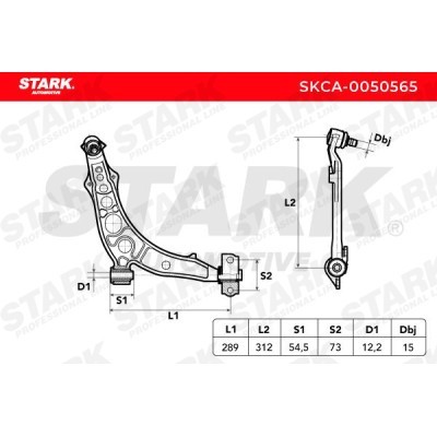 Control Arm Stark SKCA-0050565 SKCA-0050565 - photo 4