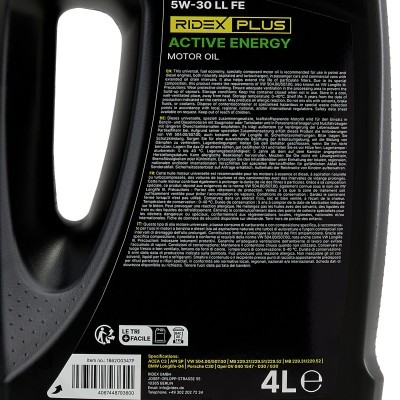 Engine Oil RIDEX 1862O0347P 1862O0347P - photo 5