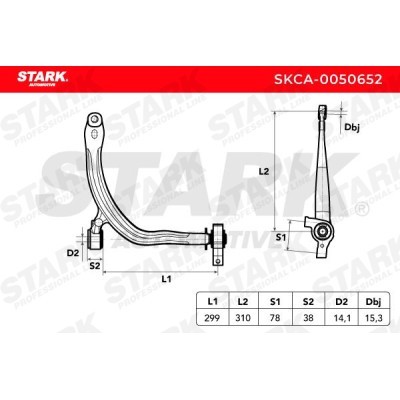 Control Arm Stark SKCA-0050652 SKCA-0050652 - photo 5