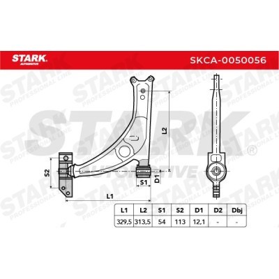 Control Arm Stark SKCA-0050056 SKCA-0050056 - photo 4