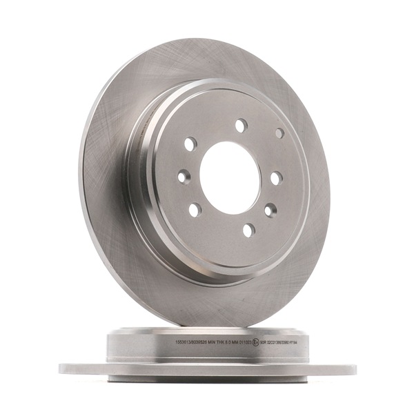 Brake Disc RIDEX 82B0533 82B0533 - photo 1
