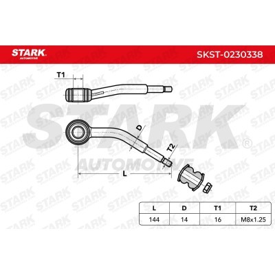 Stabilizer Link Stark SKST-0230338 SKST-0230338 - photo 6