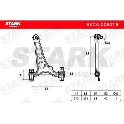 Control Arm Stark SKCA-0050119 SKCA-0050119 - photo 3