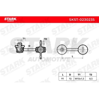 Stabilizer Link Stark SKST-0230235 SKST-0230235 - photo 3