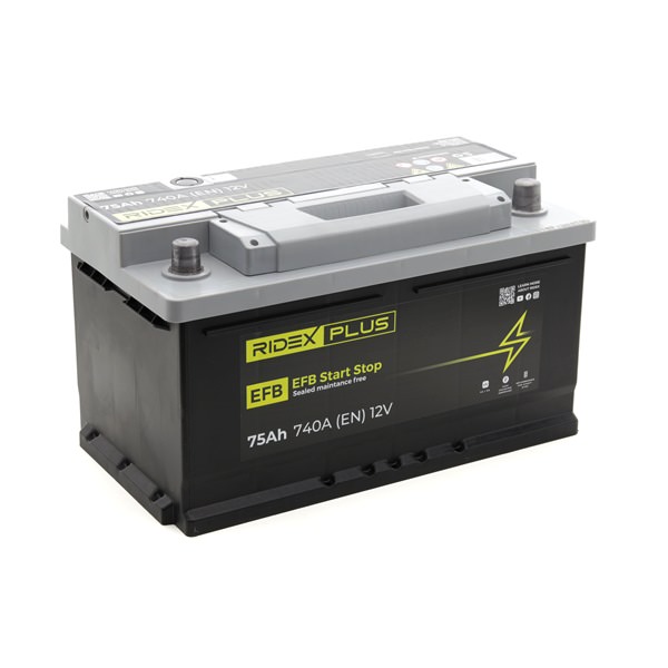 Starter Battery RIDEX 1S0028P 1S0028P - photo 1