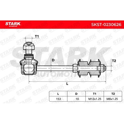 Stabilizer Link Stark SKST-0230626 SKST-0230626 - photo 7