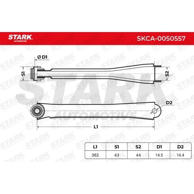Control Arm Stark SKCA-0050557 SKCA-0050557 - photo 6