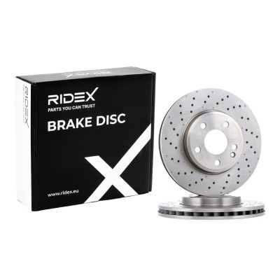 Brake Disc RIDEX 82B0750 82B0750 - photo 2