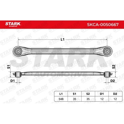 Control Arm Stark SKCA-0050667 SKCA-0050667 - photo 7