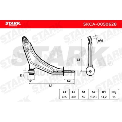 Control Arm Stark SKCA-0050628 SKCA-0050628 - photo 4