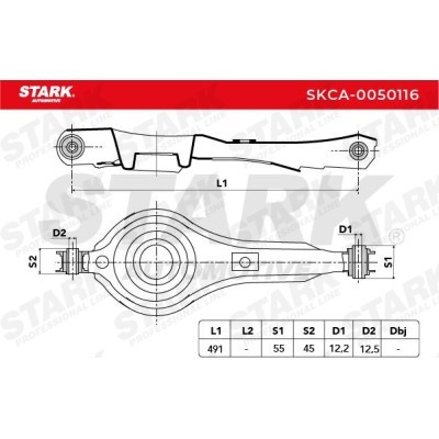 Control Arm Stark SKCA-0050116 SKCA-0050116 - photo 4