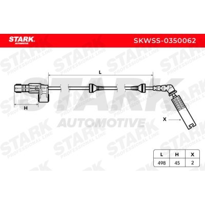 ABS Sensor Stark SKWSS-0350062 SKWSS-0350062 - photo 3