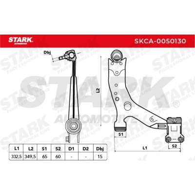 Control Arm Stark SKCA-0050130 SKCA-0050130 - photo 3