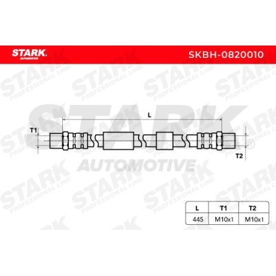 Brake Hose Stark SKBH-0820010 SKBH-0820010 - photo 5