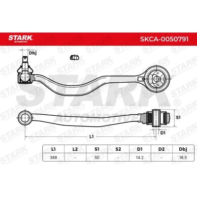 Control Arm Stark SKCA-0050791 SKCA-0050791 - photo 6