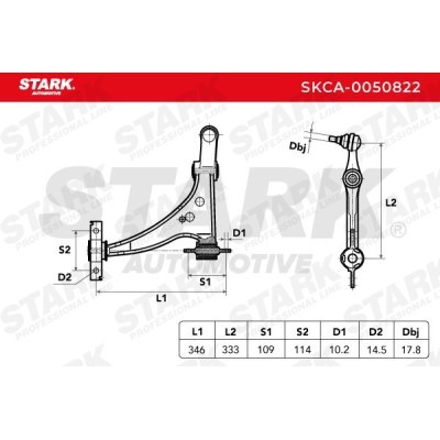 Control Arm Stark SKCA-0050822 SKCA-0050822 - photo 7