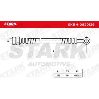 Brake Hose Stark SKBH-0820129 SKBH-0820129 - photo 2