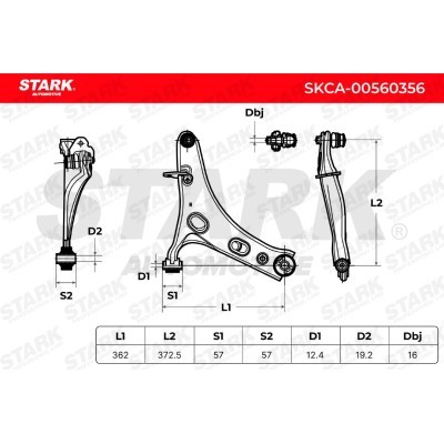 Control Arm Stark SKCA-00560356 SKCA-00560356 - photo 6