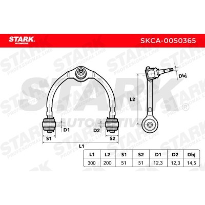 Control Arm Stark SKCA-0050365 SKCA-0050365 - photo 4
