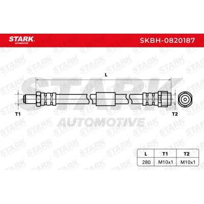 Brake Hose Stark SKBH-0820187 SKBH-0820187 - photo 3
