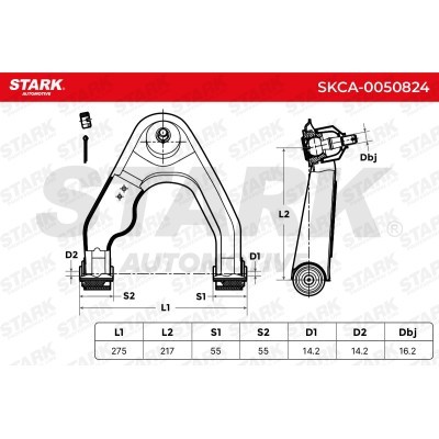 Control Arm Stark SKCA-0050824 SKCA-0050824 - photo 6