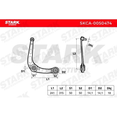 Control Arm Stark SKCA-0050474 SKCA-0050474 - photo 5