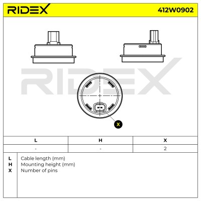 ABS Sensor RIDEX 412W0902 412W0902 - photo 9