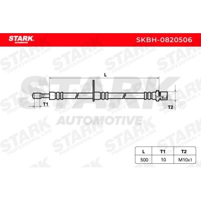 Brake Hose Stark SKBH-0820506 SKBH-0820506 - photo 10