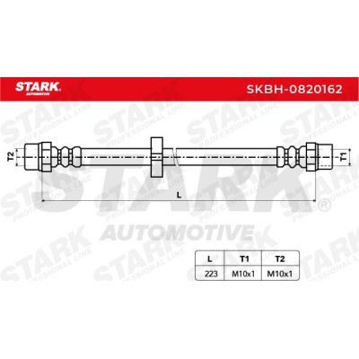 Brake Hose Stark SKBH-0820162 SKBH-0820162 - photo 3