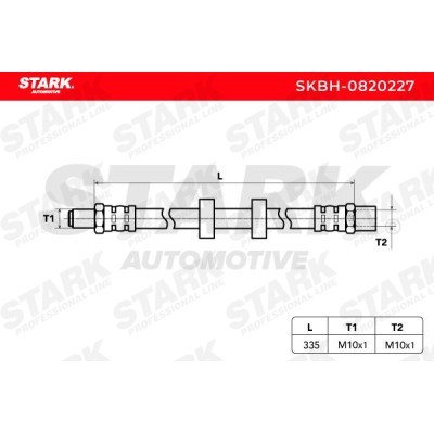 Brake Hose Stark SKBH-0820227 SKBH-0820227 - photo 4