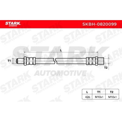 Brake Hose Stark SKBH-0820099 SKBH-0820099 - photo 3