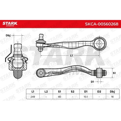 Control Arm Stark SKCA-00560268 SKCA-00560268 - photo 6