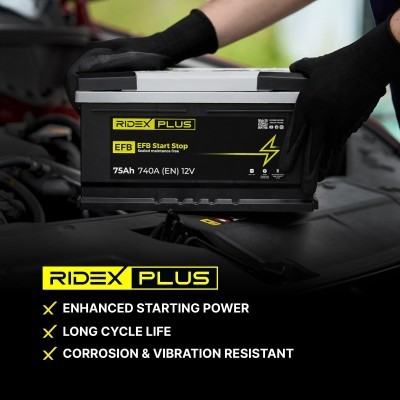 Starter Battery RIDEX 1S0046P 1S0046P - photo 8
